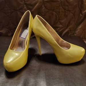 Yellow Pumps